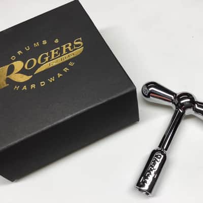 Rogers Rogers Bowtie Magnetic Drum Key With Display Box - Chrome image 1