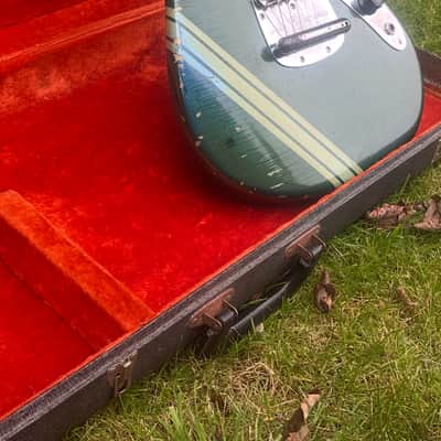 1969 Fender Mustang Competition Burgundy (Blue) image 9