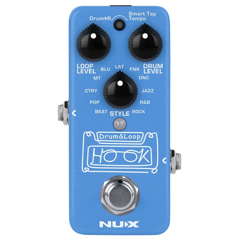 NUX Hook Drum and Looper Guitar Effects Pedal image 1