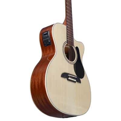 Alvarez RF26CE - Regent 26 Series Folk Acoustic/Electric Guitar, with Natural Finish with Cutaway image 4