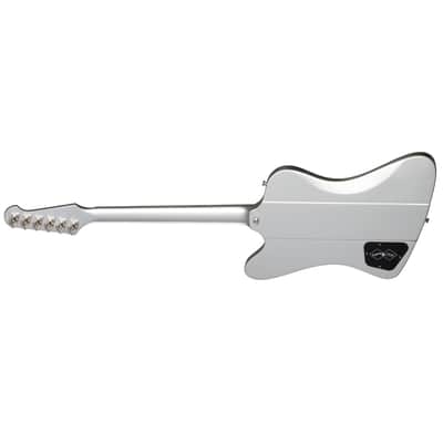 Epiphone "Inspired by Gibson Custom Shop" 1963 Firebird I w/Hard Case - Silver Mist image 6