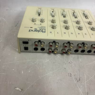 Roland MX-5 Stereo 4-Channel Mixer Vintage Audio Mixing Console from Japan image 4