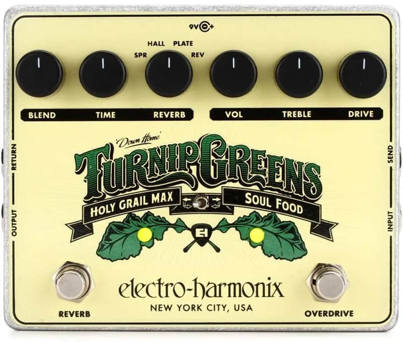 Electro-Harmonix Turnip Greens Multi-Effect Pedal | Reverb Canada