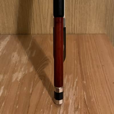 GB Bows Brazilwood - Natural - Double Bass French Bow - New Hair. Open To Offers image 3