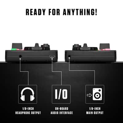 Numark DJ2GO2 Touch Compact DJ Controller with 2 Decks image 3