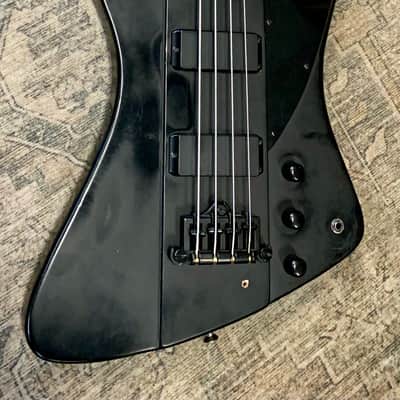 Epiphone Goth Thunderbird IV 4-string bass - with Gibson hard case image 4