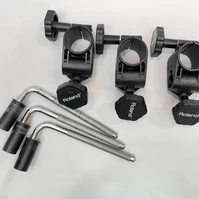 Immagine THREE Roland MDH-7U V-Drum Cymbal Rack Clamp MDH7U Mount L-Rod for MDC7U TD 20 - 2