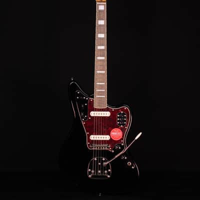 Squier Classic Vibe '70s Jaguar, Laurel FB, Black image 6