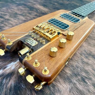 1983 Warwick Nobby Meidel Guitar Natural Headless Guitar #15 of 30 West Germany Handmade image 4