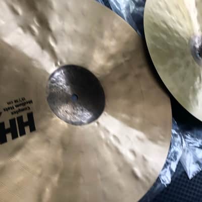 Mint Sabian 15" HHX Complex Medium Hi-Hats - (Pair) image 3