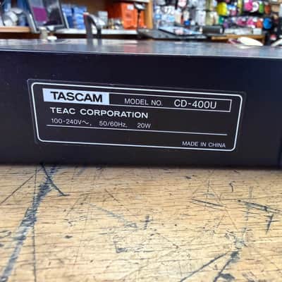 Used Tascam CD-400U CD / SD / USB Player with Bluetooth in Original Box image 10