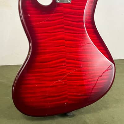 Fender Jazz Bass Foto Flame Finish MIJ 1994-95 image 8