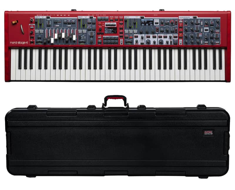 Nord Stage 4 HA73 73-Key Fully-Weighted Keyboard + Gator Cases TSA Case image 1