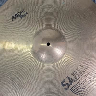 Used Sabian AA Dry Ride Cymbal 21" - Good image 2