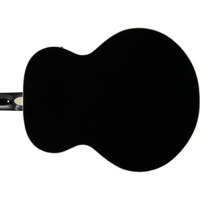 Ibanez AJ7012M1E Artwood Jumbo 12-String Acoustic-Electric Guitar - Black image 8