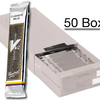 Vandoren CR1925/50 V12 Series Bb Clarinet Reeds - Strength 2.5 (Box of 50)