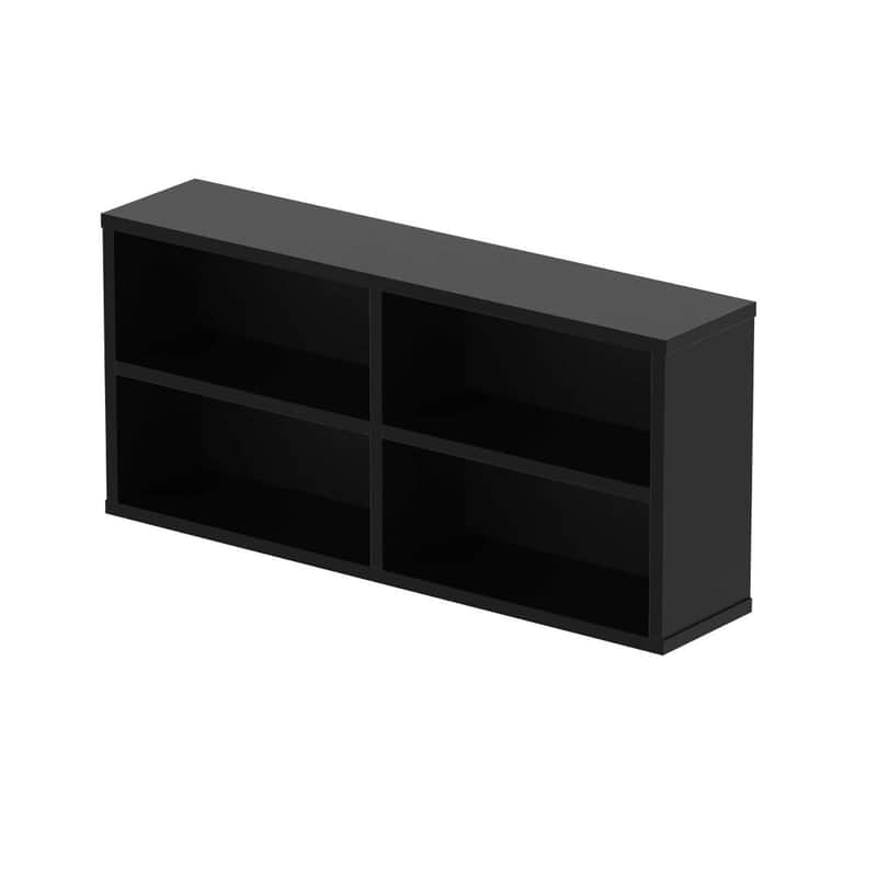 Glorious CD Box for 180 Slim Cases Or 124 Jewel Cases - Black image 1