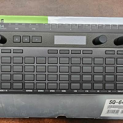 Korg SQ64 Polyphonic Sequencer 2020 - Present - Black image 1