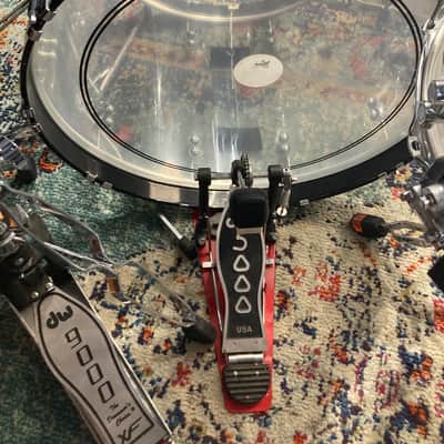 Zak Starkey's The WHO, 2010 Super Bowl Halftime Show, DW-Zildjian Custom Clear Acrylic Complete Drum Set. Authenticated! image 25