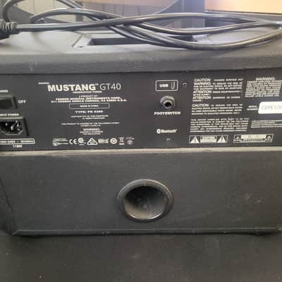 Fender Mustang LT40S 40-Watt 2x4" Stereo Desktop Modeling Guitar Combo 2022 - Present - Black imagen 3