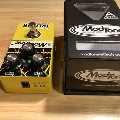 Modtone Harmonic Tremor Pulsating Tremolo 2010s - Yellow image 4