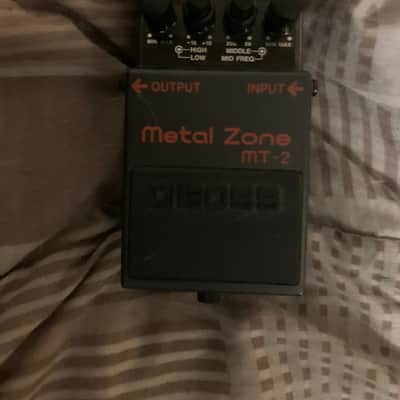 Boss MT-2 Metal Zone (Silver Label) 1991 - Present - Black image 1