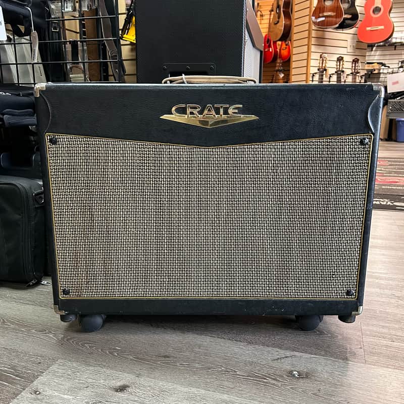 Crate RFX120 Retrofex 3-Channel 120-Watt 2x12" Guitar Combo with DSP Effects 2000s - Black image 1