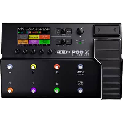 Line 6 POD Go Wireless Guitar Multi-Effects Processor With Shoulder Bag - BLACK image 3