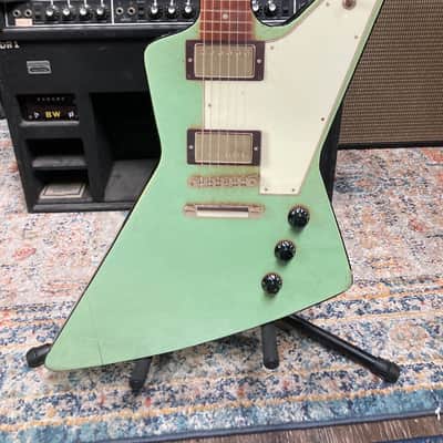 Brad Whitford’s Aerosmith, Gibson Explorer "Guitar Hero Prop" Authenticated! (#174) Sea Foam Green image 2