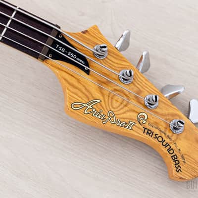 1980 Aria Pro II Thor Sound TSB-550 Neck Through Vintage Bass, Japan Matsumoku image 4