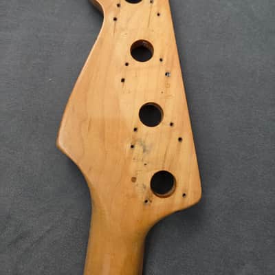 1973 Fender Precision Bass neck - rosewood board on maple image 11