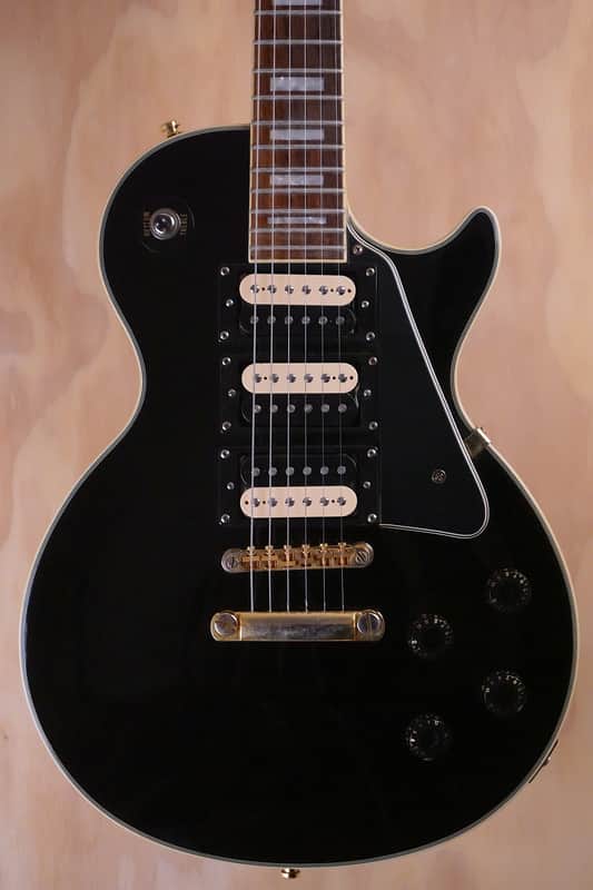 Epiphone Les Paul Custom Black Beauty 3-Pickup | Reverb UK