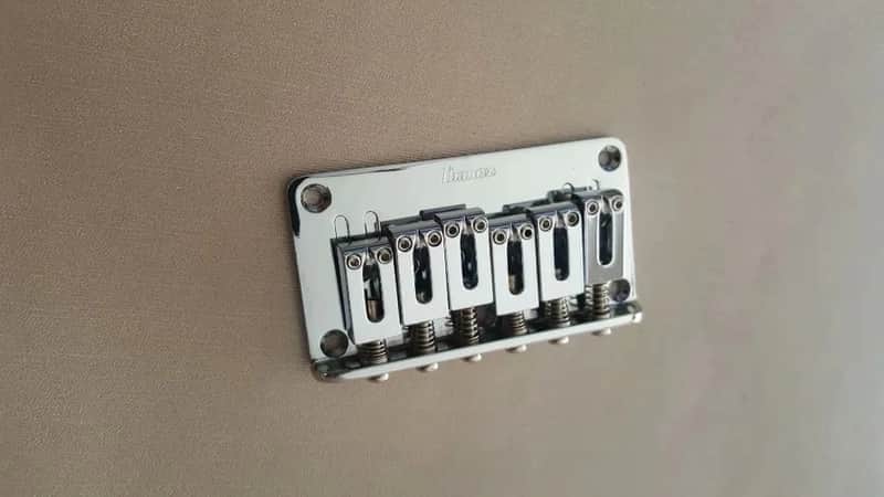 Chrome Ibanez Fixed Hard-Tail Bridge Fit Ibanez RG,Gio,RGA,Prestige,SA Series image 1