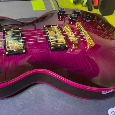 Firefly Les Paul Elite Bat Electric Guitar image 3