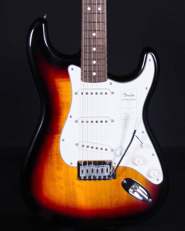 Fender Standard Stratocaster, Laurel FB, 3-Color Sunburst image 1