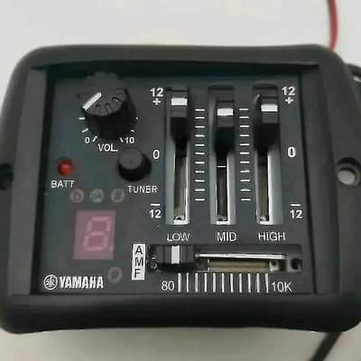 Yamaha 4 Bands Acoustic Guitar Preamp EQ Equalizer Piezo Pickup with Tuner image 1