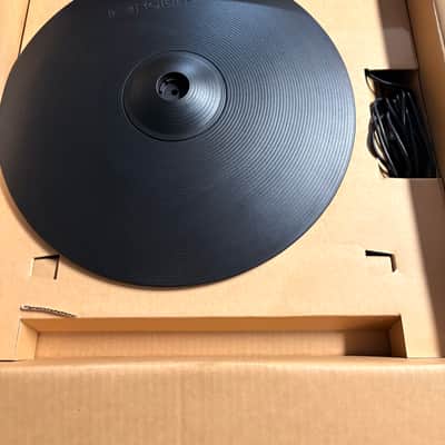 Roland CY-18DR V-Cymbal 18" digital Ride cymbal, in new box - Black image 1