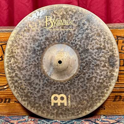 16" Meinl Byzance Extra Dry Medium Thin Hi-Hat Cymbal Pair 1002g/1522g *Video* image 7