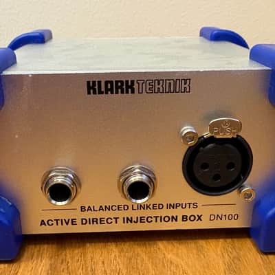 Klark Teknik DN100 v2 Active Direct Box 2021 - Present - Silver image 2