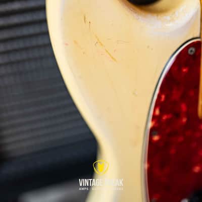 Fender Mustang Bass 1967 - Olympic White image 9