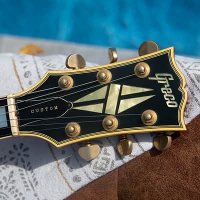 Vintage 1976 Greco EG-1000 (EG1000R) Les Paul Custom Reissue - Cherry Sunburst w Ebony Fingerboard & Rare U-3000 Pickups - Made In Japan - Pro Set Up w Perfect Frets/Action/Intonation image 3