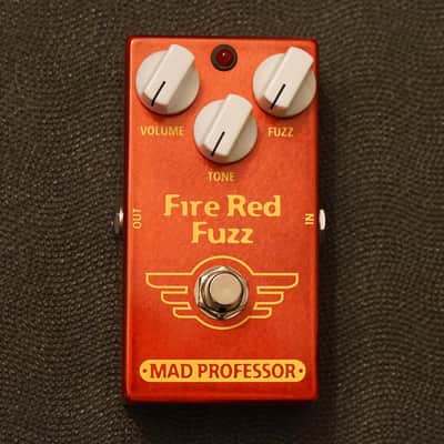 Reverb.com listing, price, conditions, and images for mad-professor-fire-red-fuzz