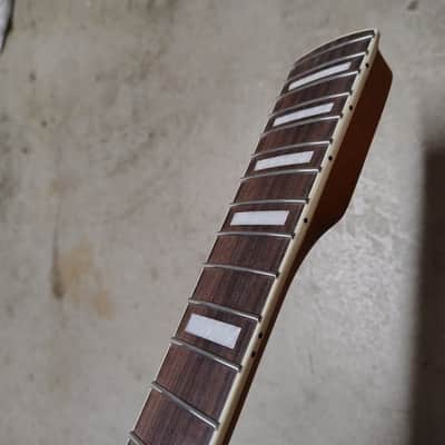 Roasted Maple Start Neck fits fender Stratocaster body 22fret Block Inlay image 4