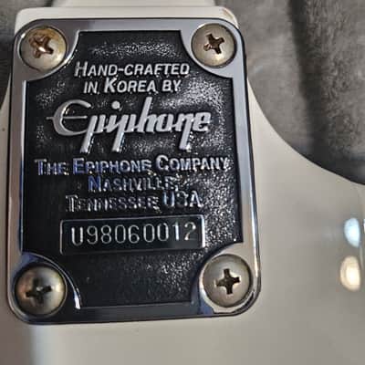 Epiphone Firebird III 1995 - 2000 - White image 3