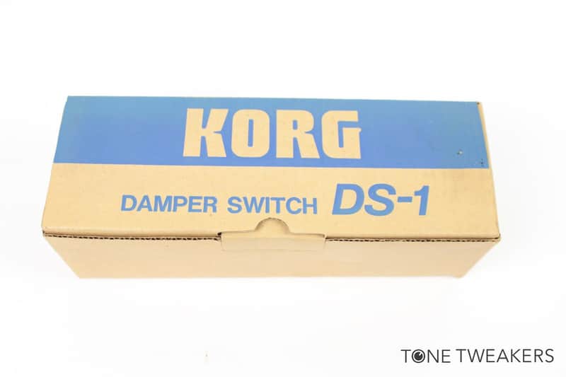 KORG DS-1 DAMPER SWITCH sustain pedal keyboard synthesizer VINTAGE SYNTH DEALER image 1