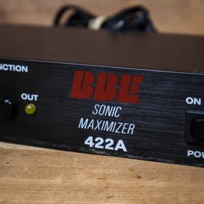 BBE 422A Stereo Sonic Maximizer 2-Channel Signal Processor 422-A