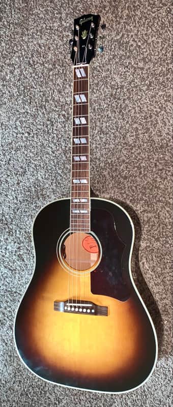 2024 Gibson Southern Jumbo Original  Vintage Sunburst acoustic electric guitar made in the USA OHSC image 1