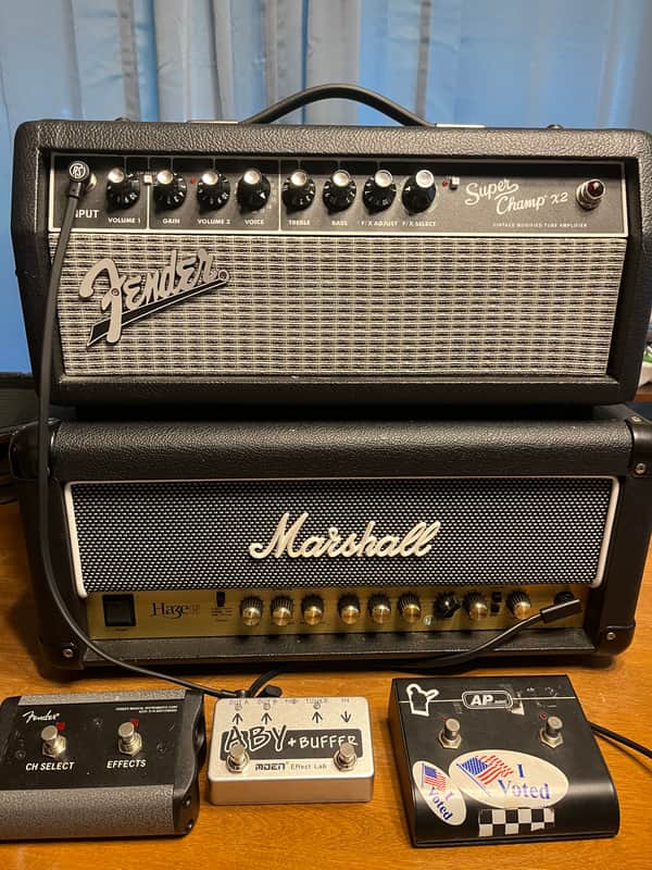 Fender Super Champ X2 HD 2-Channel 15-Watt Guitar Amp Head 2012 - 2021 - Black image 1