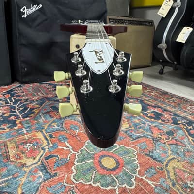 *Video* Gibson Yamano '67 Reissue Flying V Cherry Red - 1995 image 13