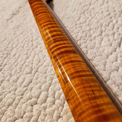 Stunning USA,Roasted Flame maple neck.Made for a Strat body # EMS-59. Make a fair offer. image 1